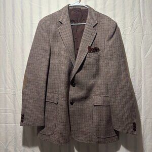 Woolmark Sports Coat - Made in Hungary Unbranded Size 46 R As-Is **Read